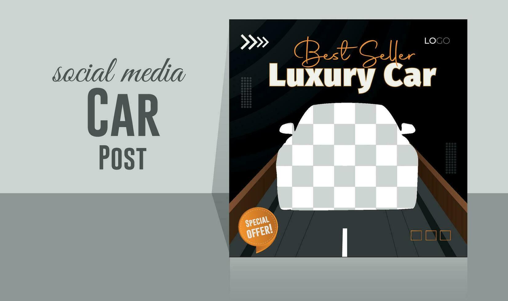 New arrival social media post banner template. vector
