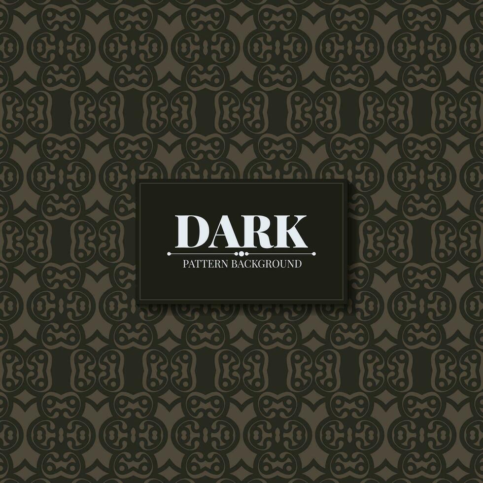 dark ethnic seamless pattern template vector