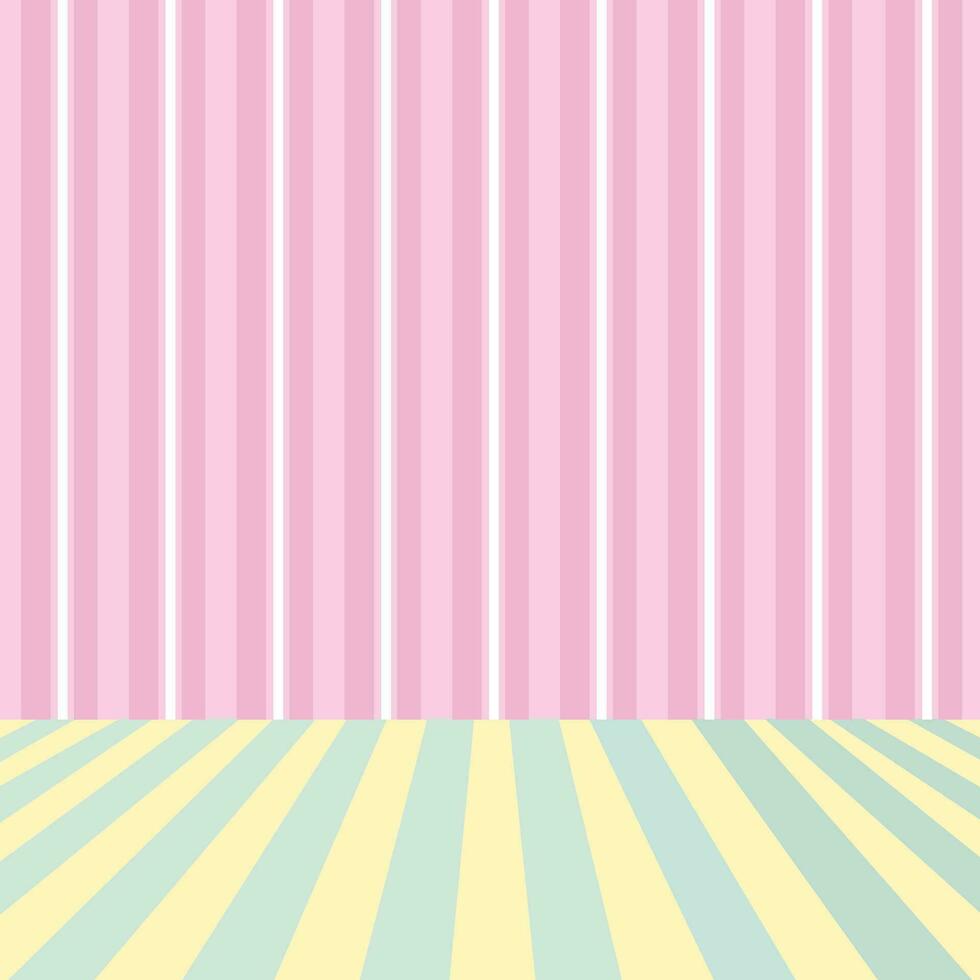 Pink and yellow vertical stripes seamless pattern lines.  suitable for fashion textiles, graphics vector