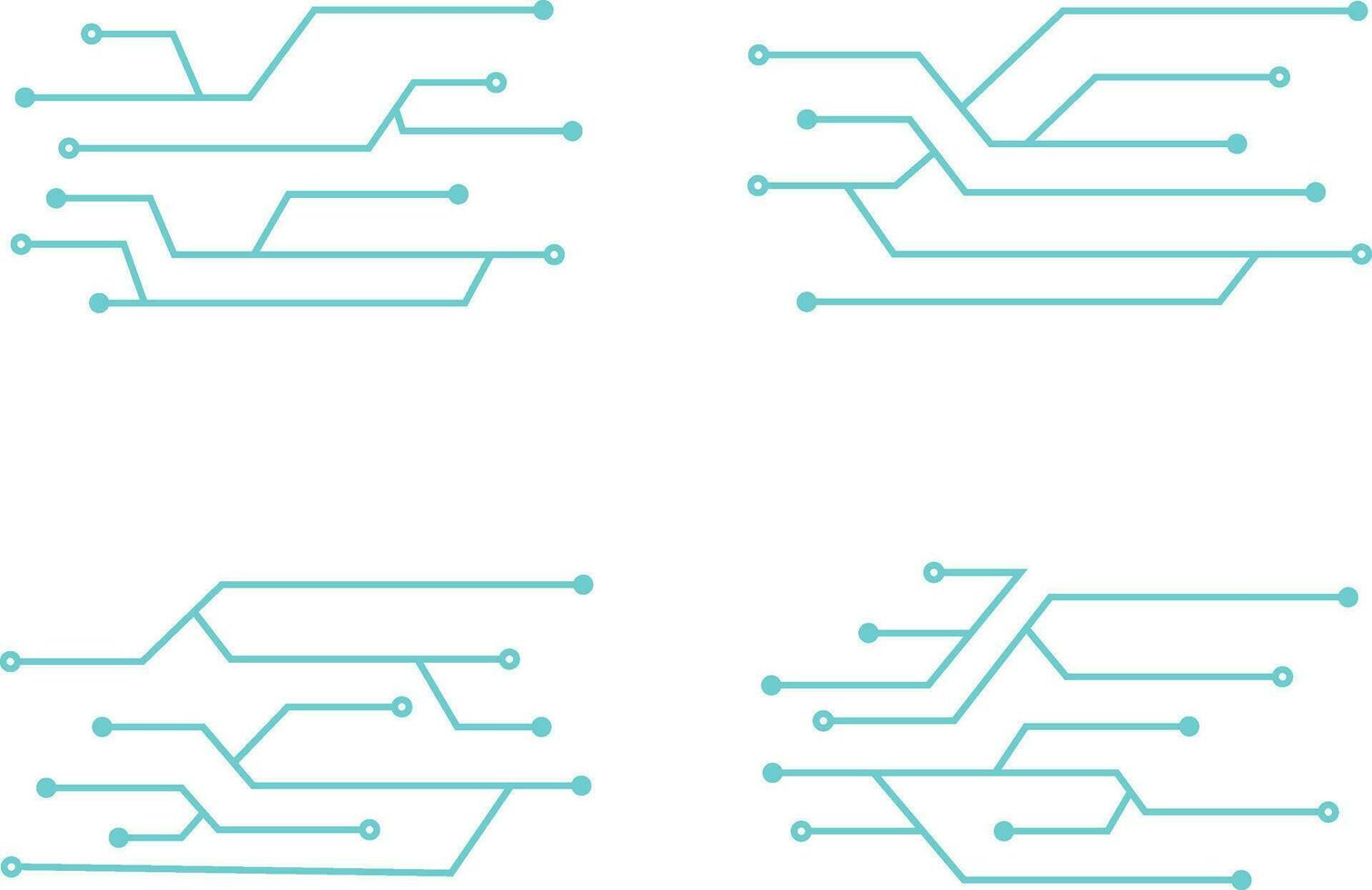 Tech Circuit Futuristic background. Technology connection digital data and big data concept.Vector pro vector