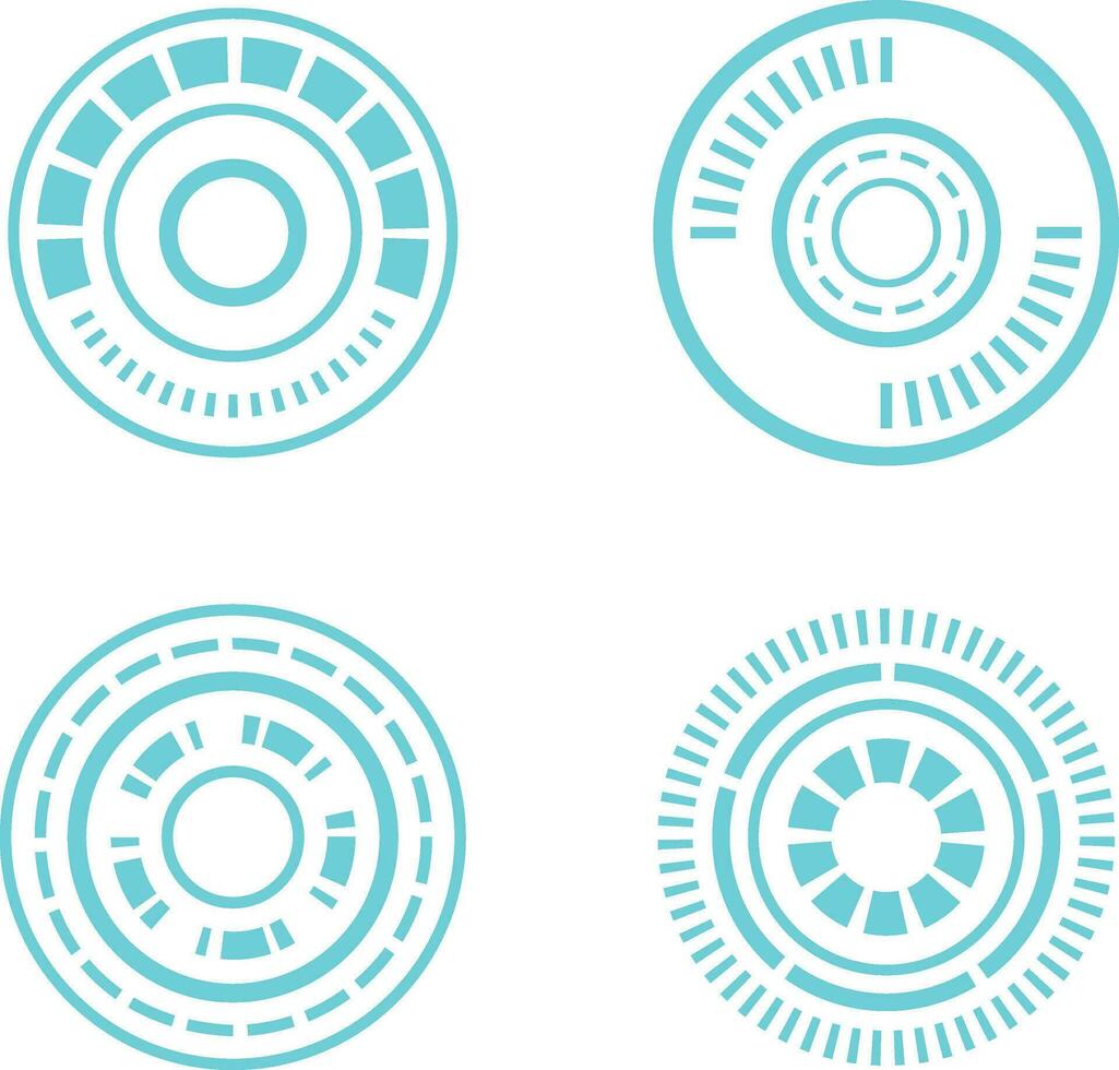 Futuristic Circle Hud. Title callouts and frames in Sci-Fi style. Bar label, bar box call info.Vector Pro vector