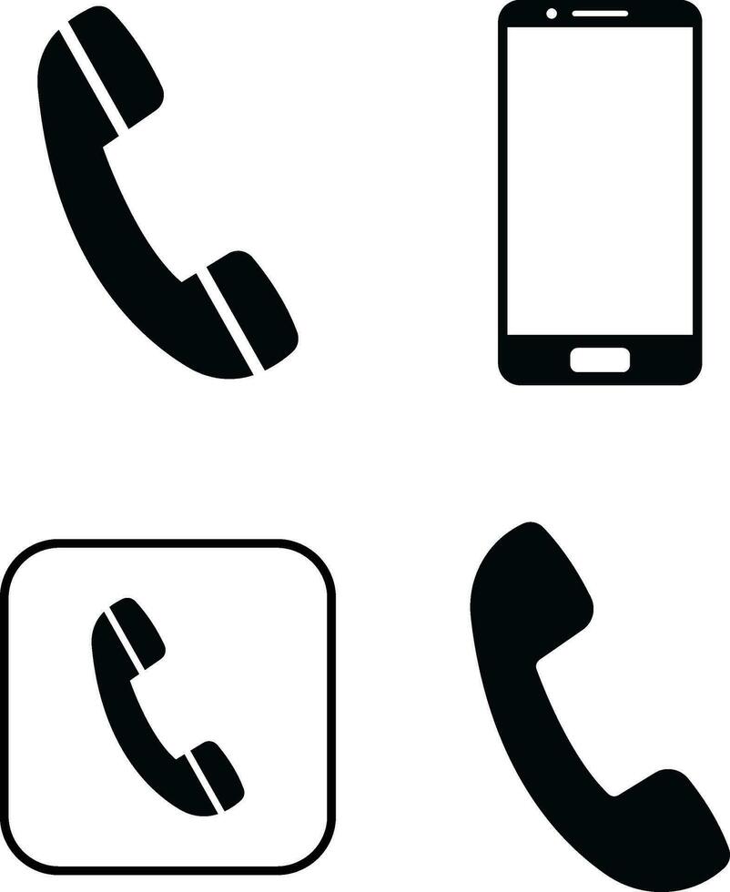 Simple Phone Icon. Telephone icon symbol isolated. call icon.Vector illustration. vector