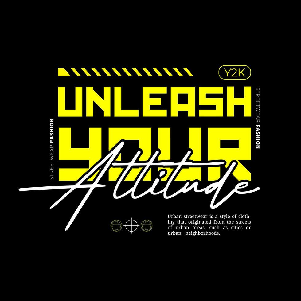 Streetwear Fashion, Urban Style Design, Text Slogans and Textured Patterns. For Screen Printing Designs for T-shirts, Jackets and Sweaters. vector