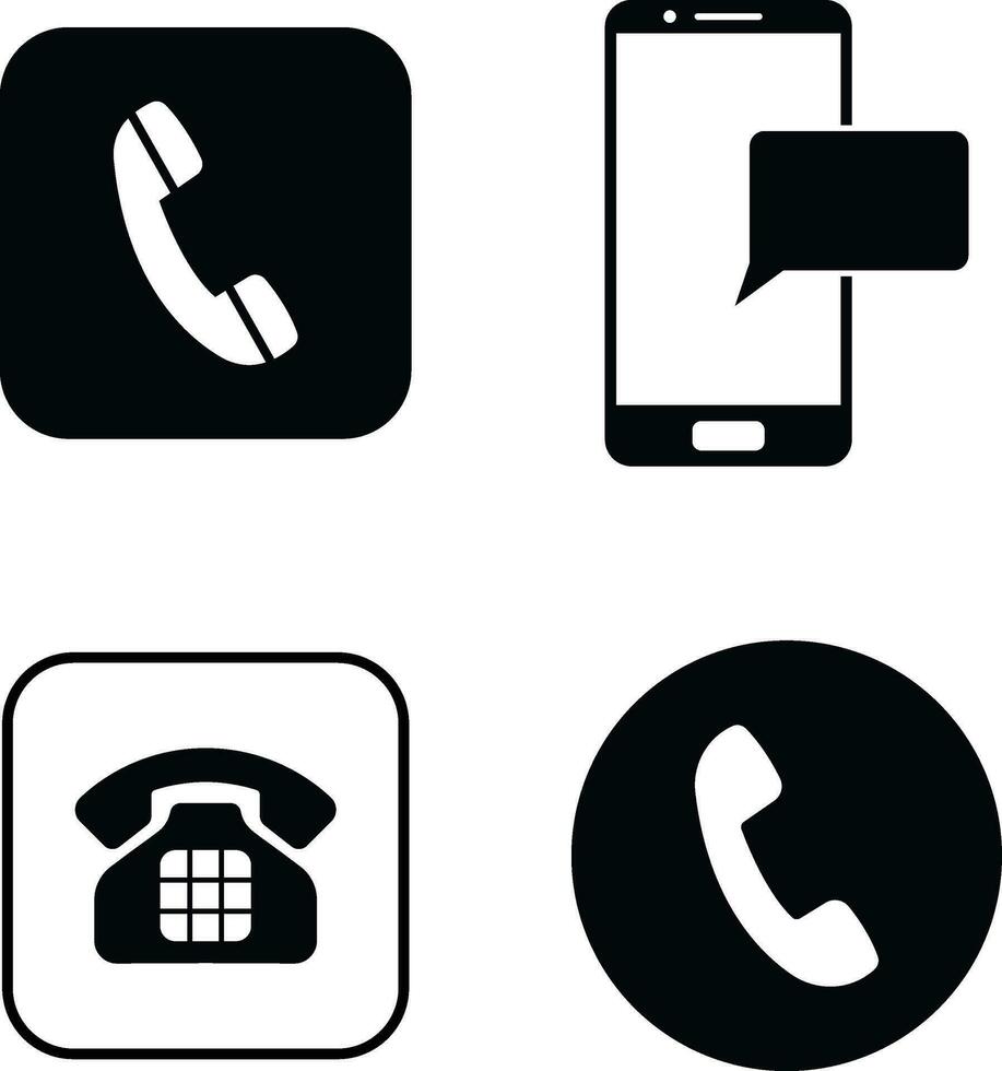 Simple Phone Icon. Telephone icon symbol isolated. call icon.Vector illustration. vector