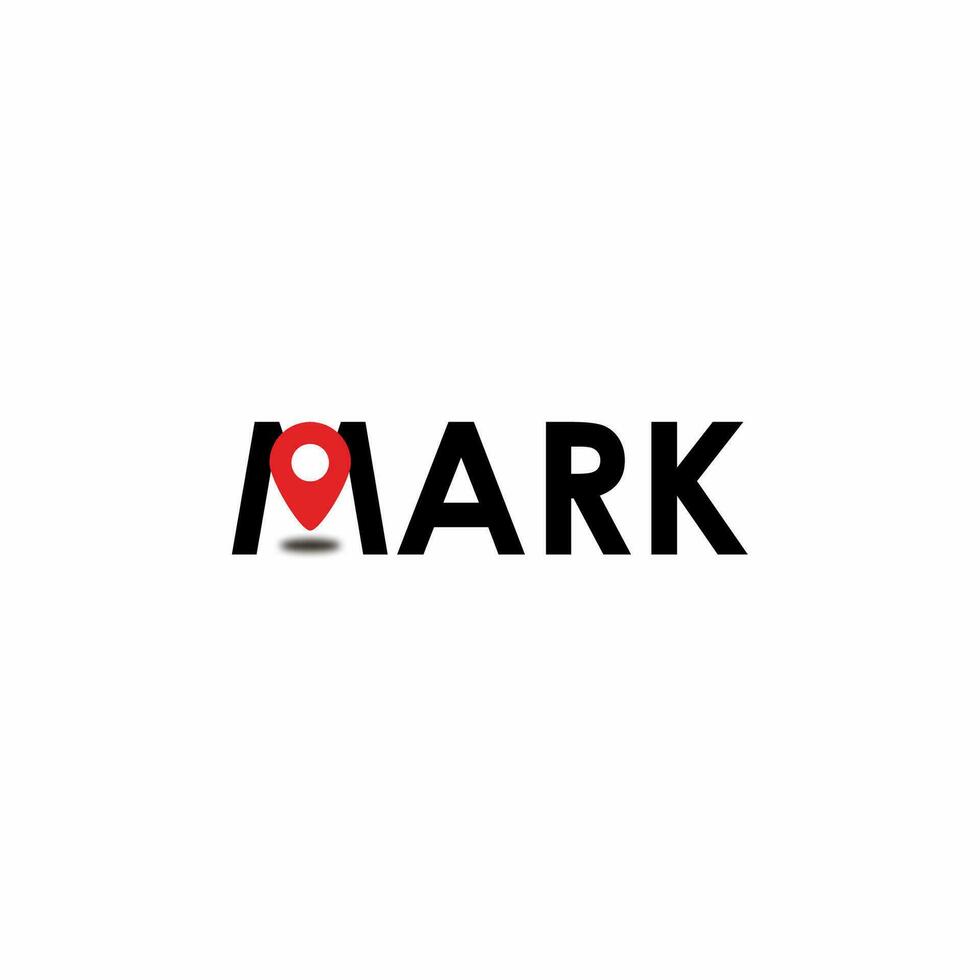 mark logo design, logotype and vector logo