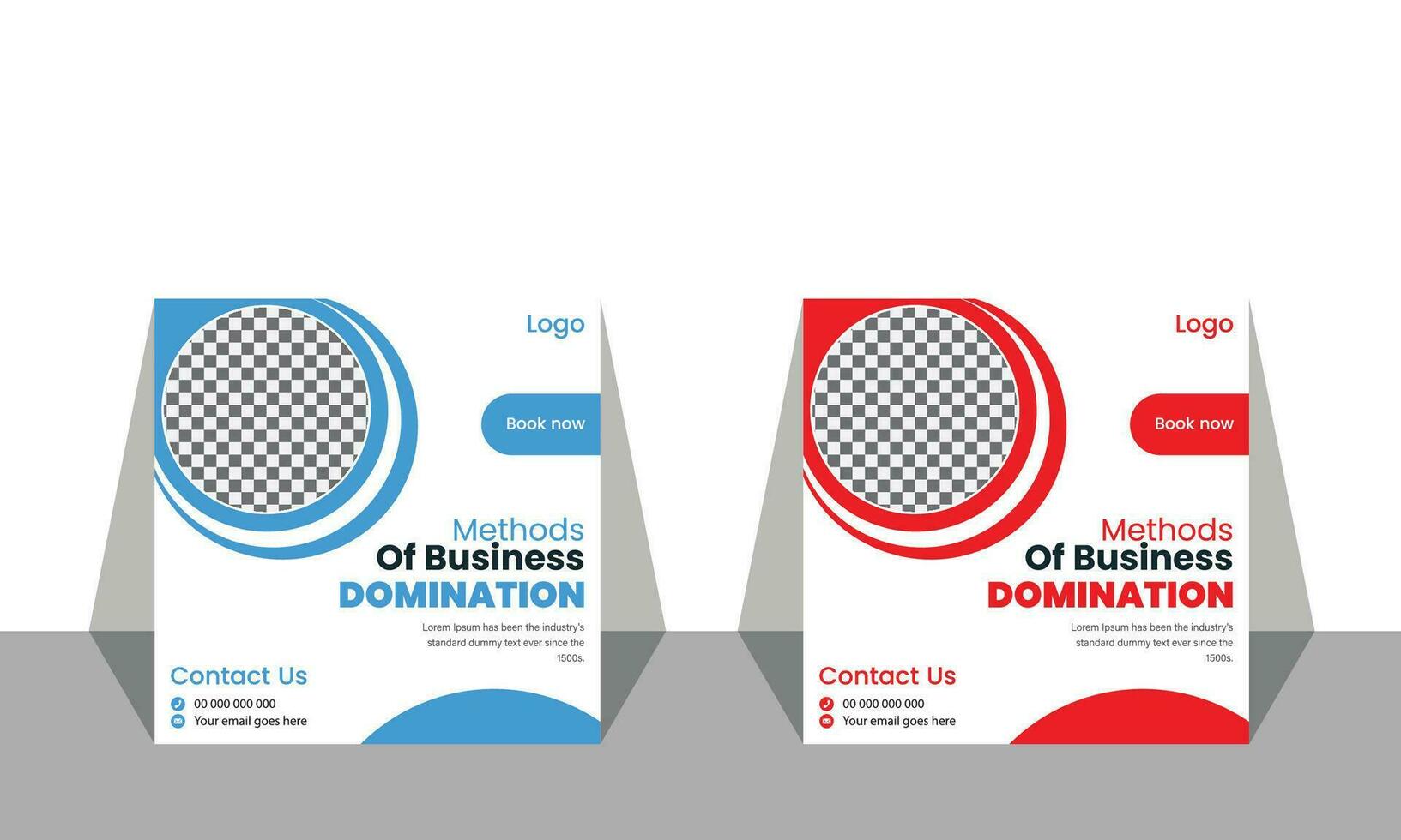 grow business marketing web banner template vector
