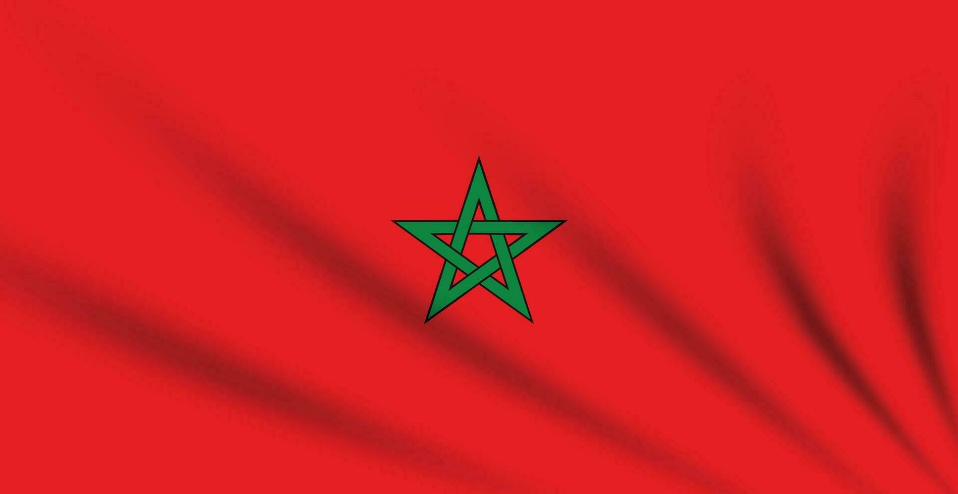 Illustration anniversary Independence Day. Happy Morocco day. Freedom national day. vector