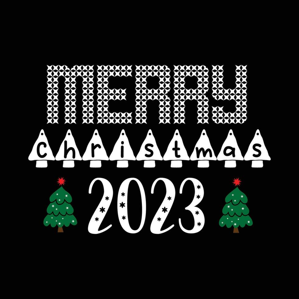 Christmas quote new typography design vector