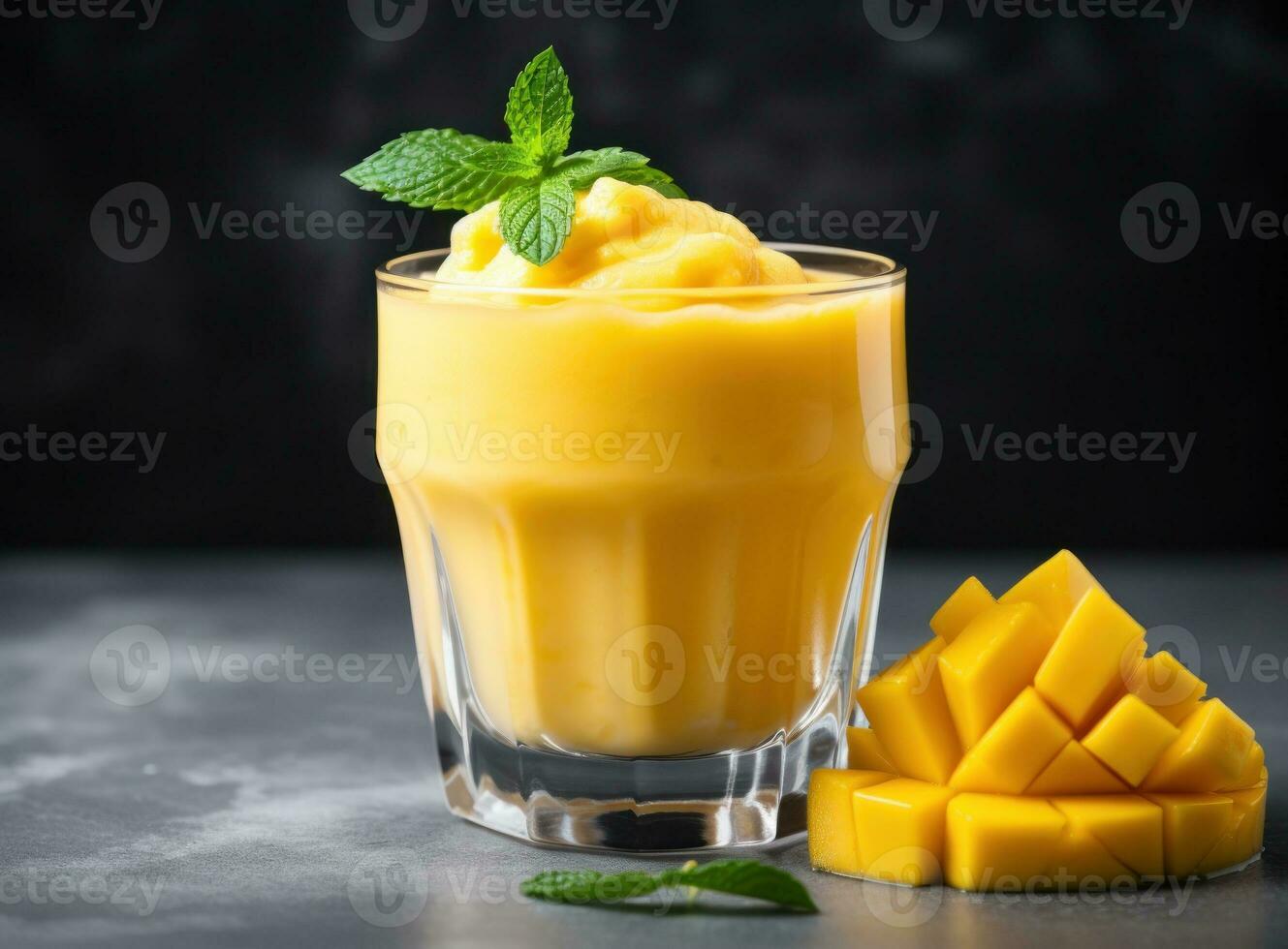 mango Fresco jugo foto