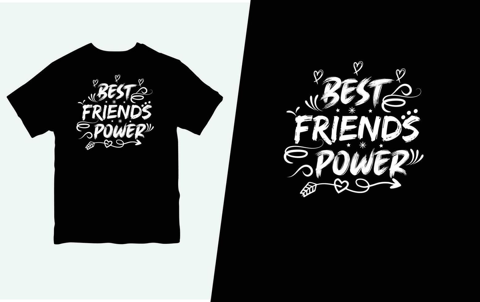 Happy Friendship Day, National Friendship Day Typographic T-Shirt Design Free Vector