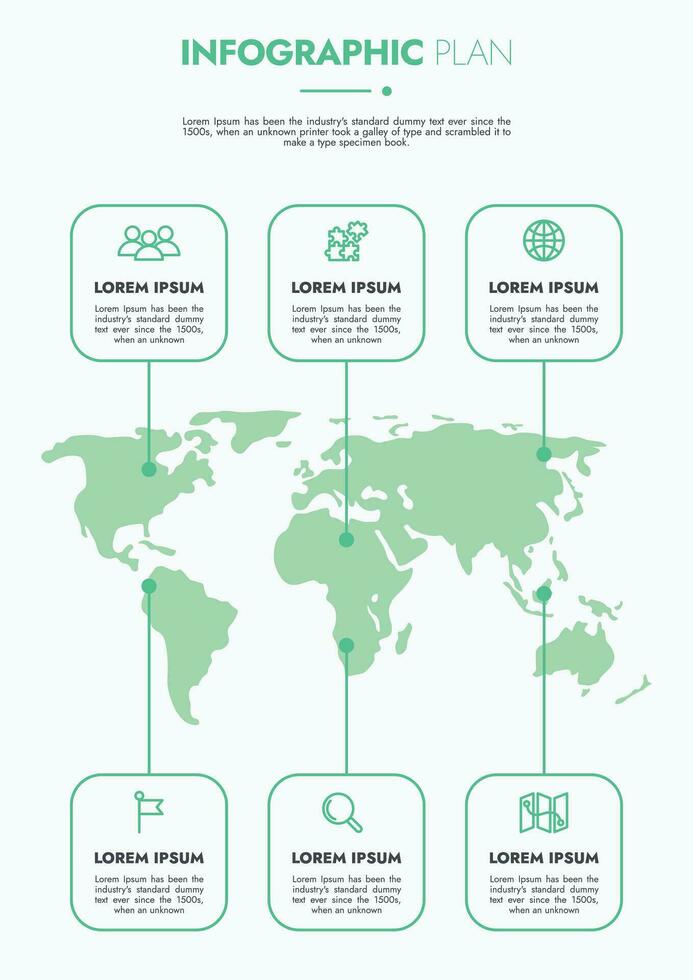 Infographic template for presentations and features data visualization includes a process chart with diagrams, steps, options. The concept for marketing through illustrations for drive to success. vector