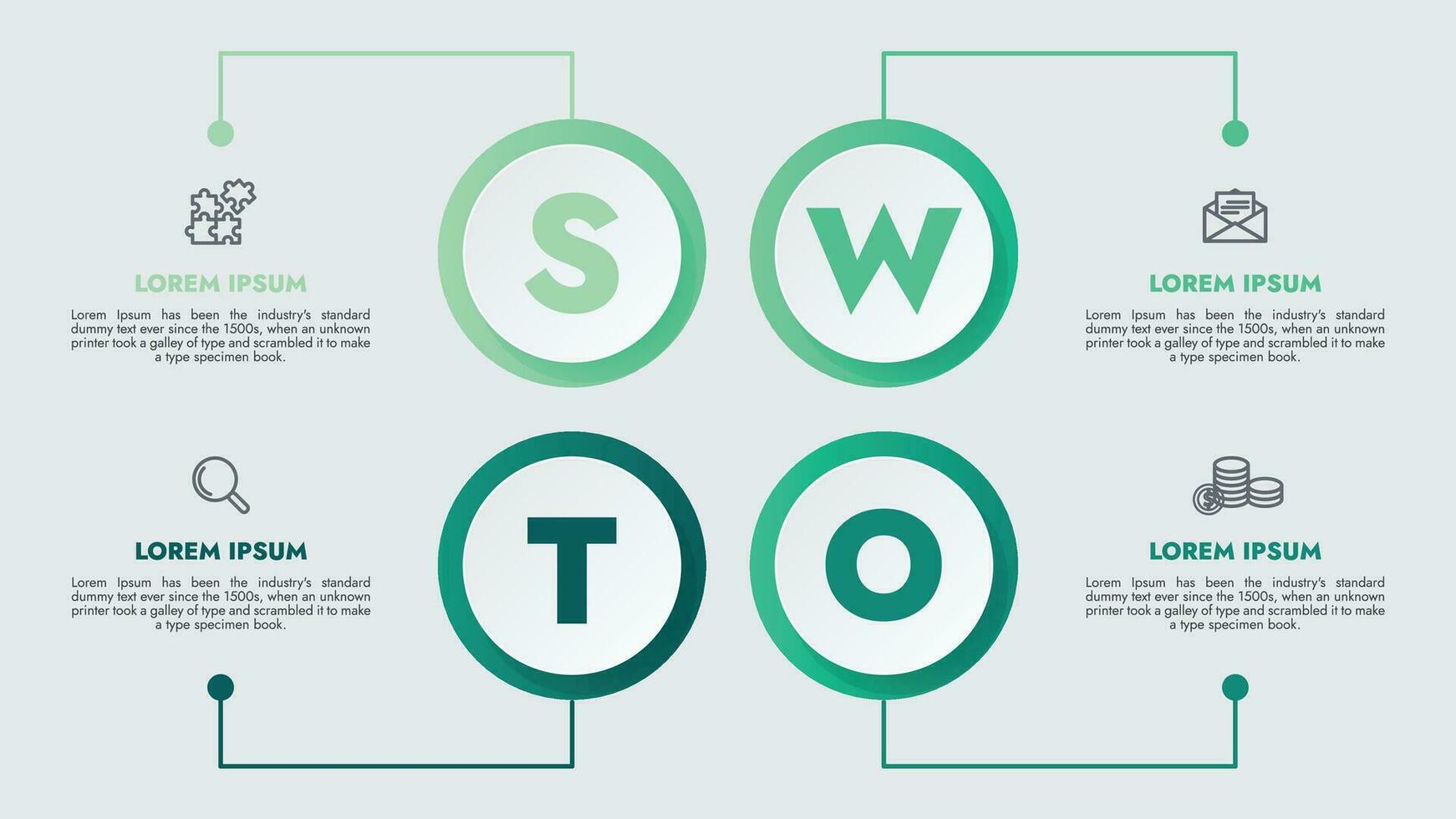 Infographic template for presentations and features data visualization includes a process chart with diagrams, steps, options. The concept for marketing through illustrations for drive to success. vector
