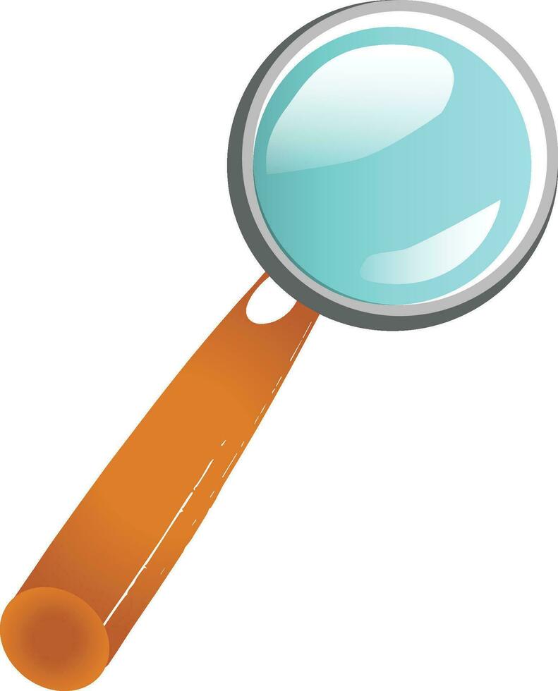 Magnify Glass  icon vector