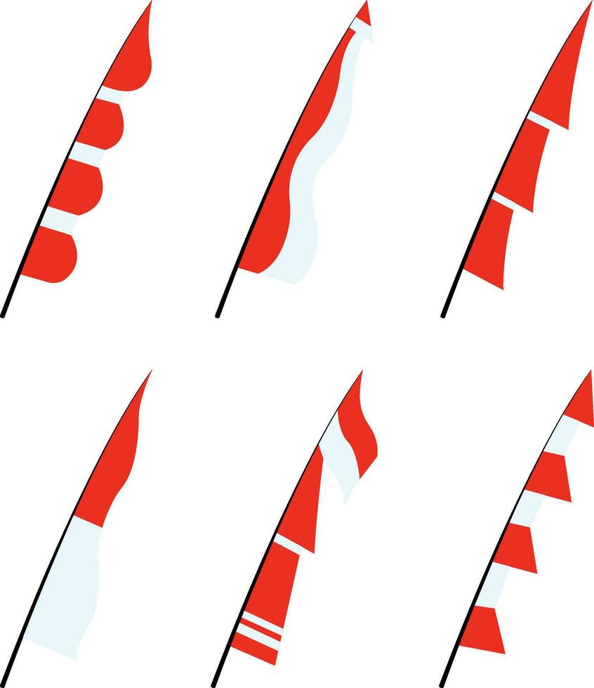 Indonesian Independence Decoration vector