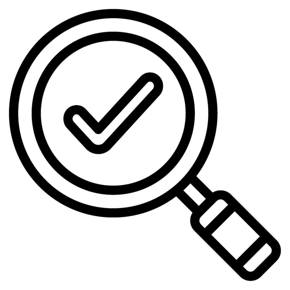 Magnifying glass Icon Illustration vector