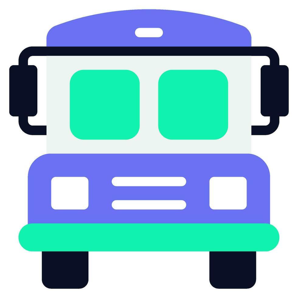 School Bus Icon Illustration vector