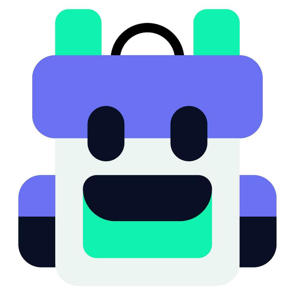 Backpack Icon Illustration vector