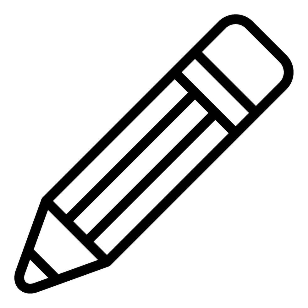 Pencil Icon Illustration vector