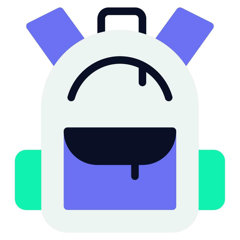 Backpack Icon Illustration vector