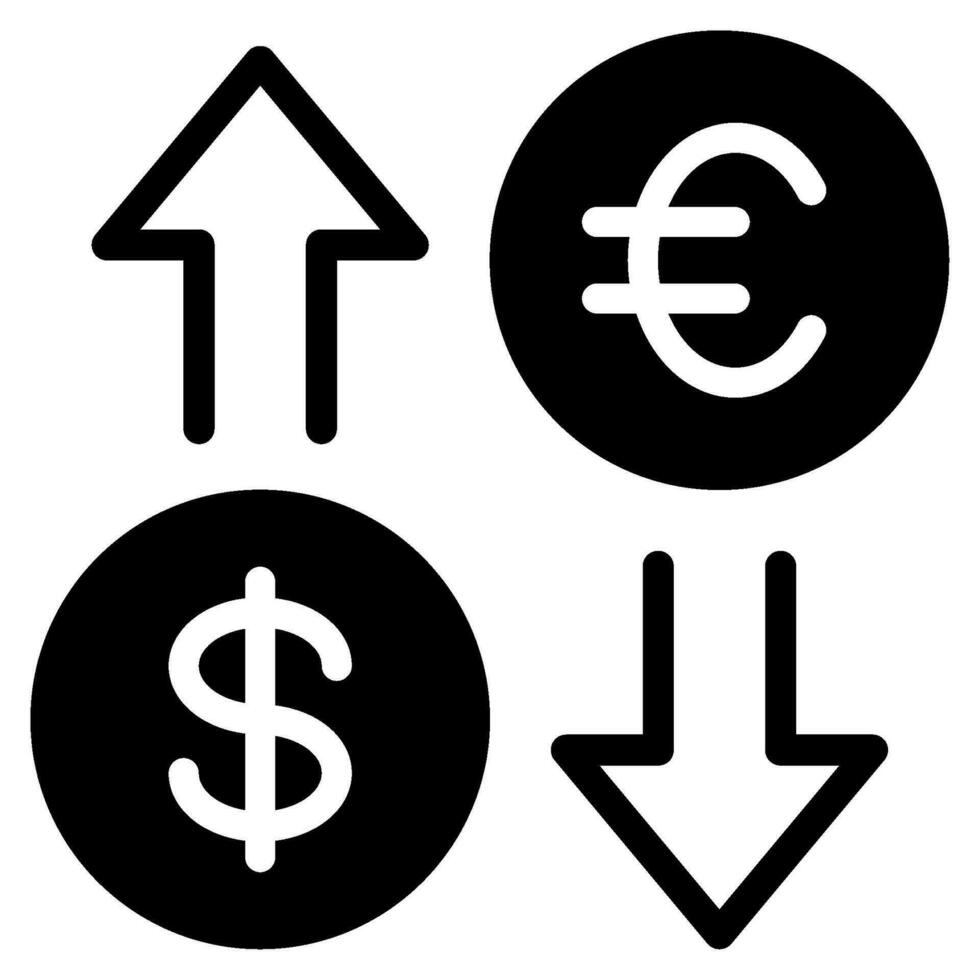 Exchange Rate Icons vector
