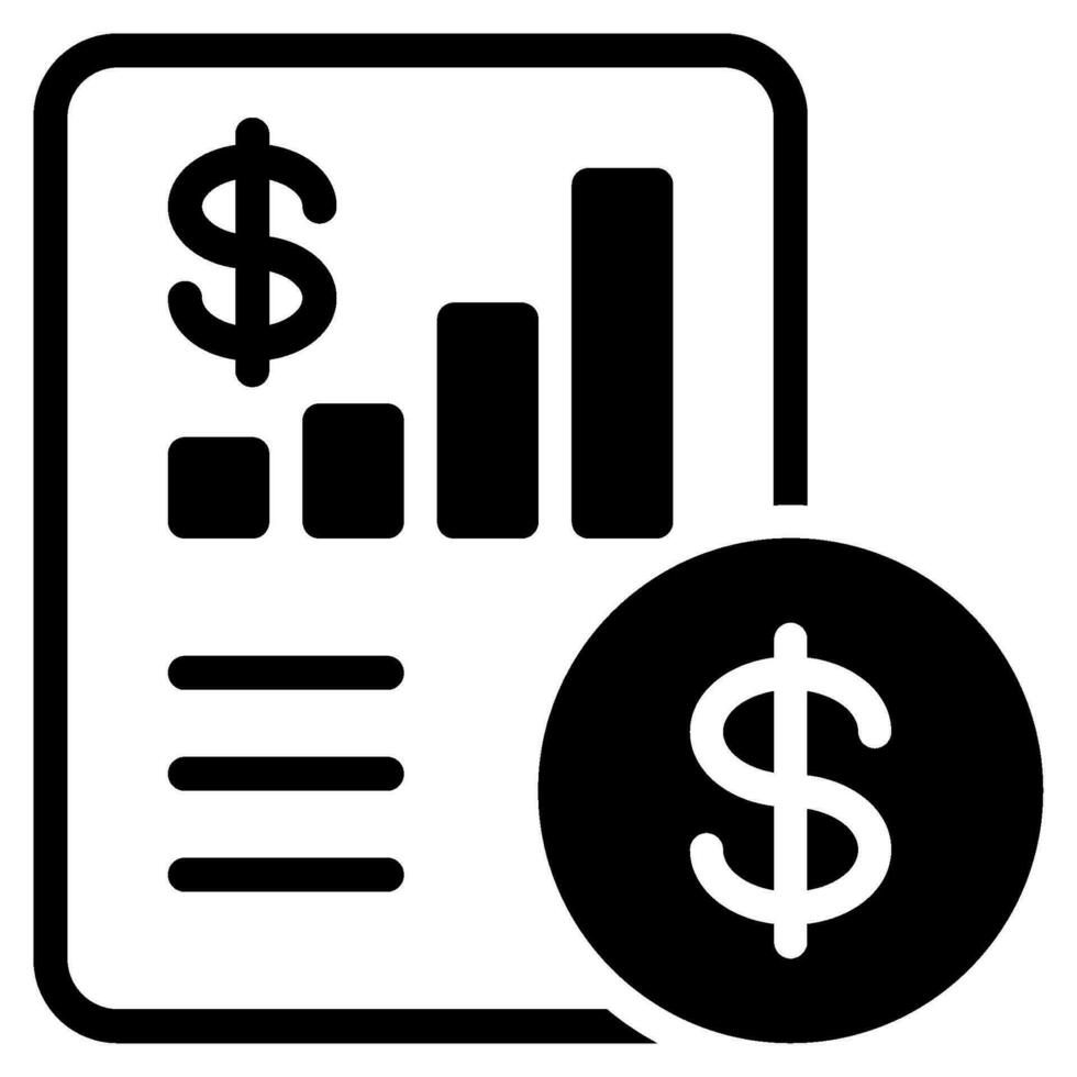 ingresos declaración íconos vector