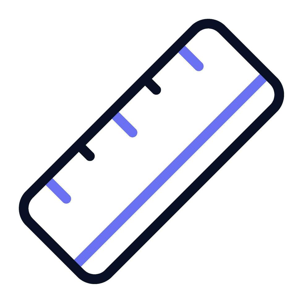 Ruler Icon Illustration vector