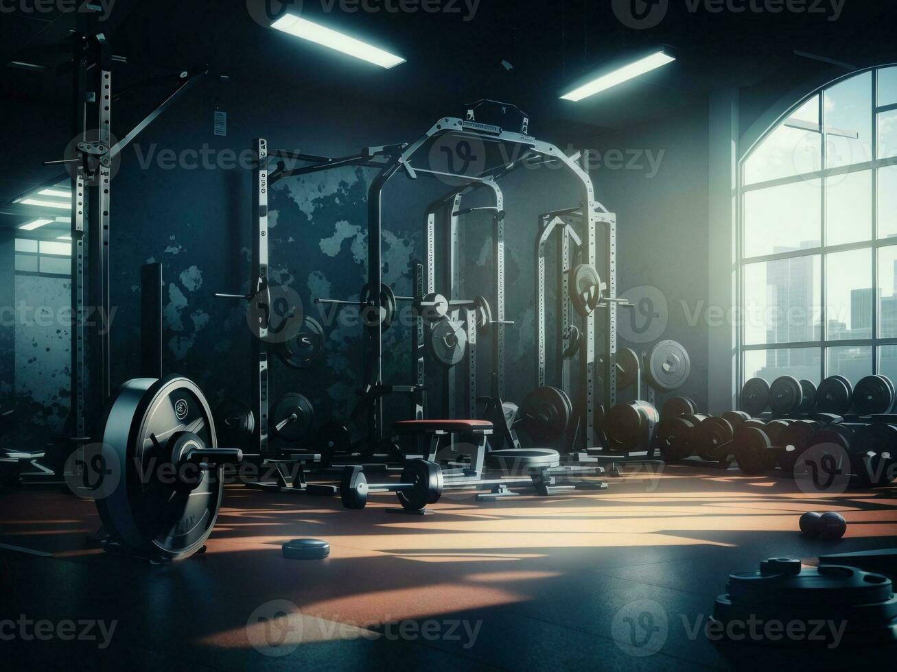 sport room gym illustration photo