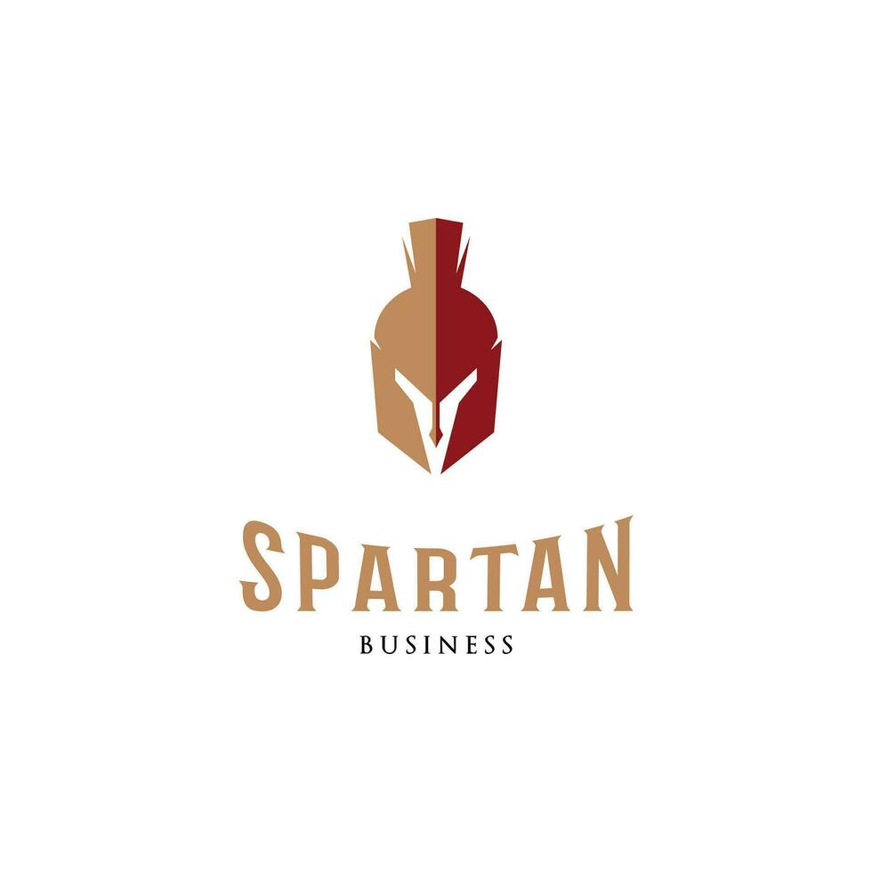 Spartan Icon Logo Design Template vector