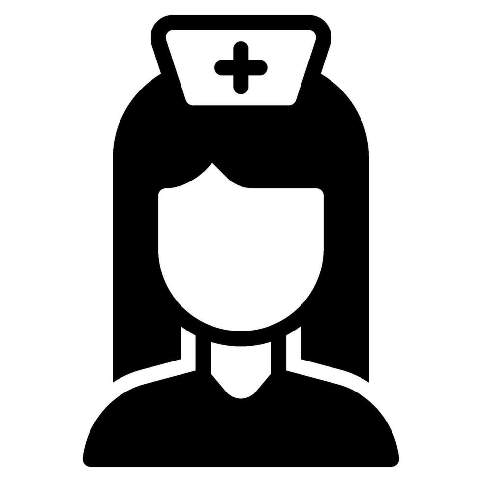 enfermero icono ilustración vector