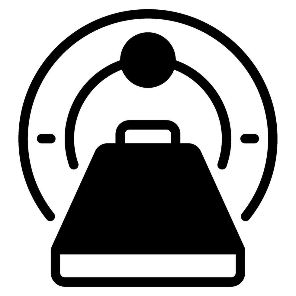 MRI Machine Icon vector