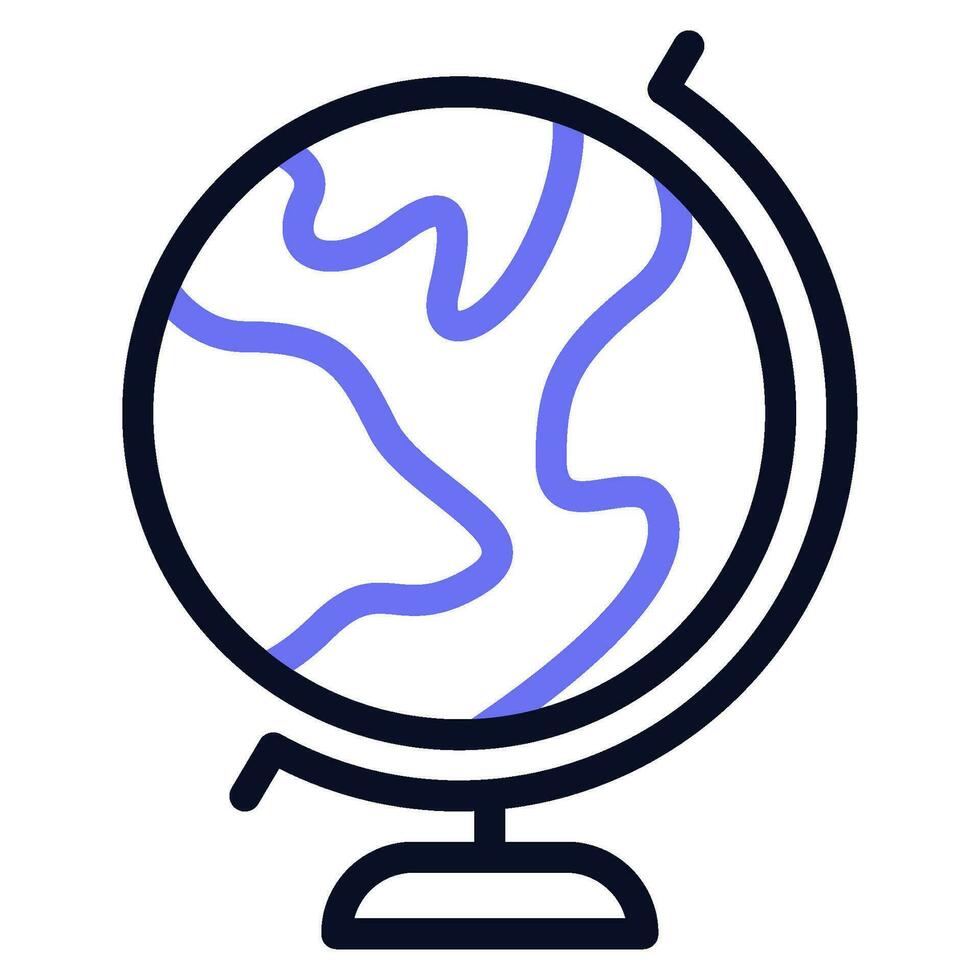 Globe Icon Illustration vector