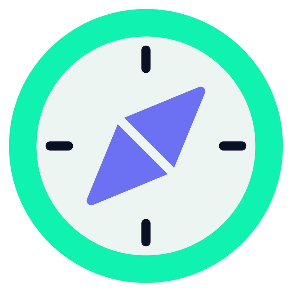 Compass Icon Illustration vector