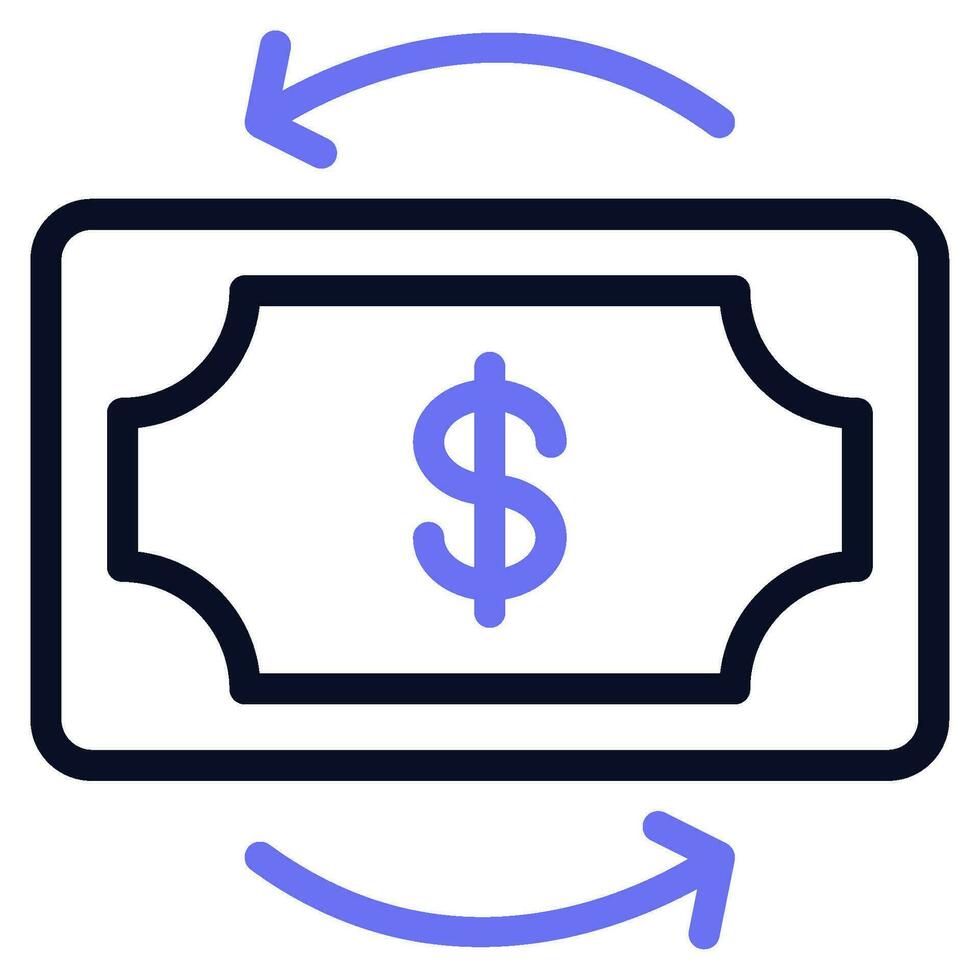 Cash Flow Icons vector