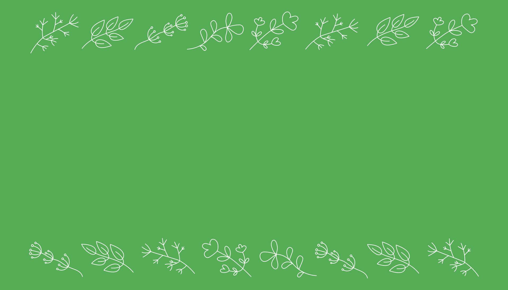Frame, border. Floral ornament, line drawing. Vector illustration ...