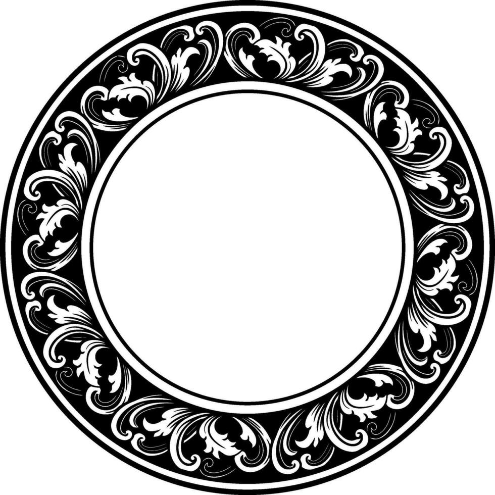 ornament pattern frame line art vector