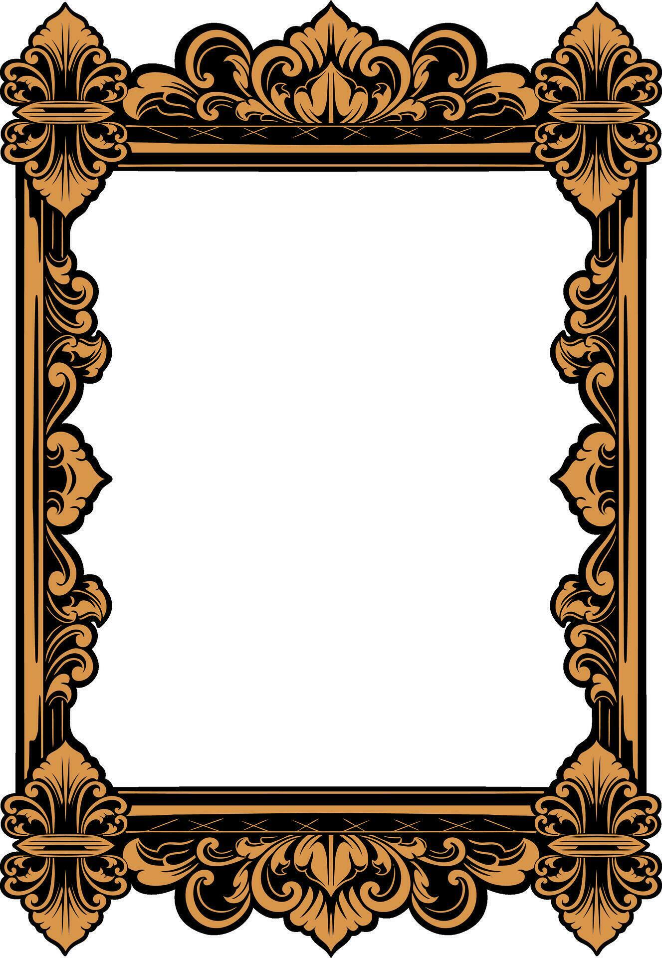 ornament pattern frame 26508113 Vector Art at Vecteezy