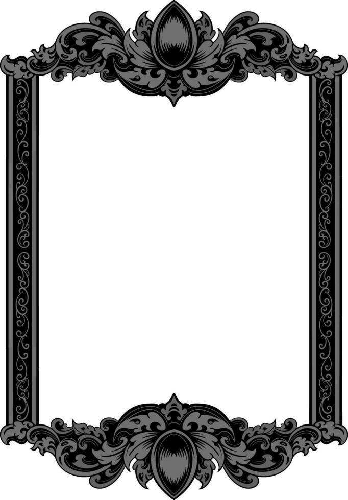 ornament pattern frame vector