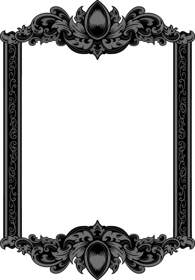 ornament pattern frame vector