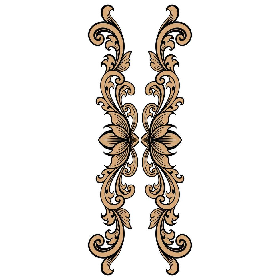 ornamento modelo marco vector