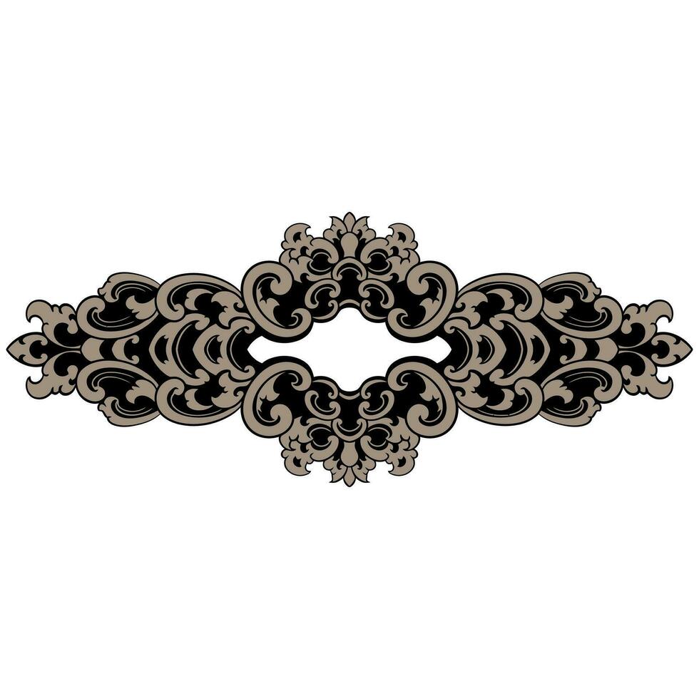 ornament pattern frame vector