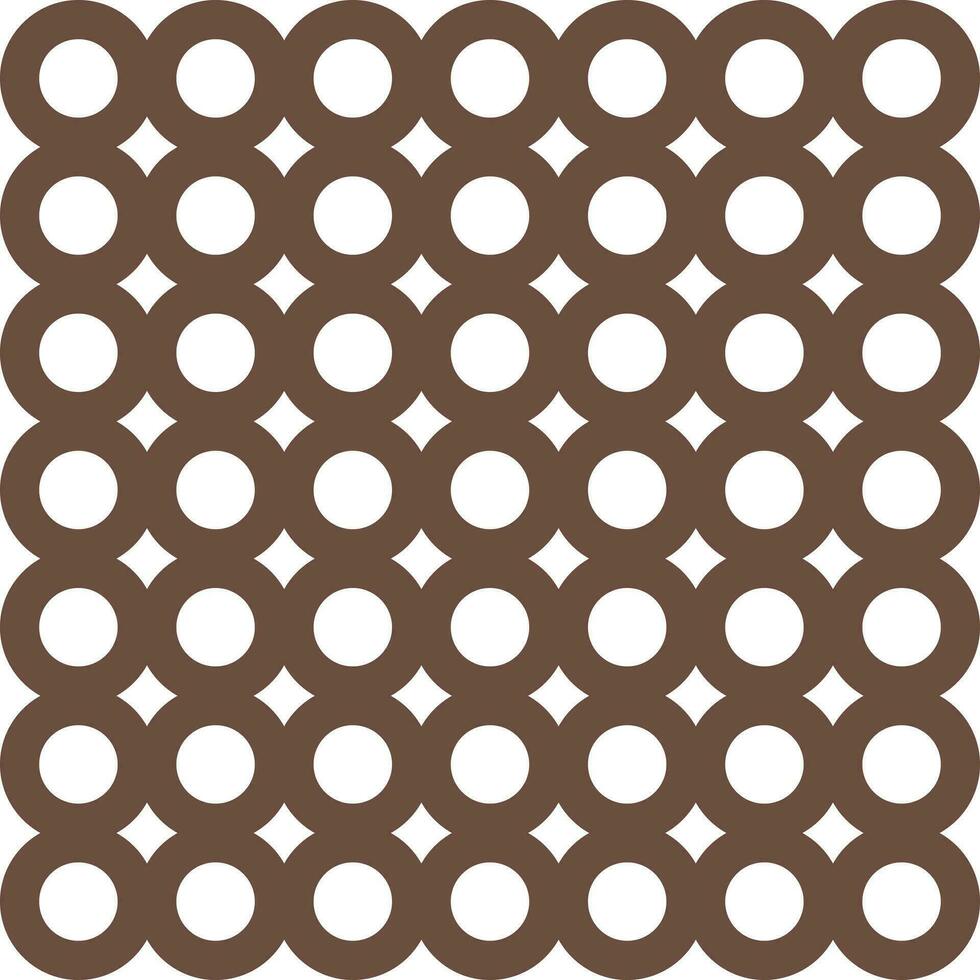 Brown infinity circle pattern. Infinity pattern. Decorative elements, gift wrapping, background, backdrop, home decoration, wall tiles, bathroom tiles, floor tiles. vector