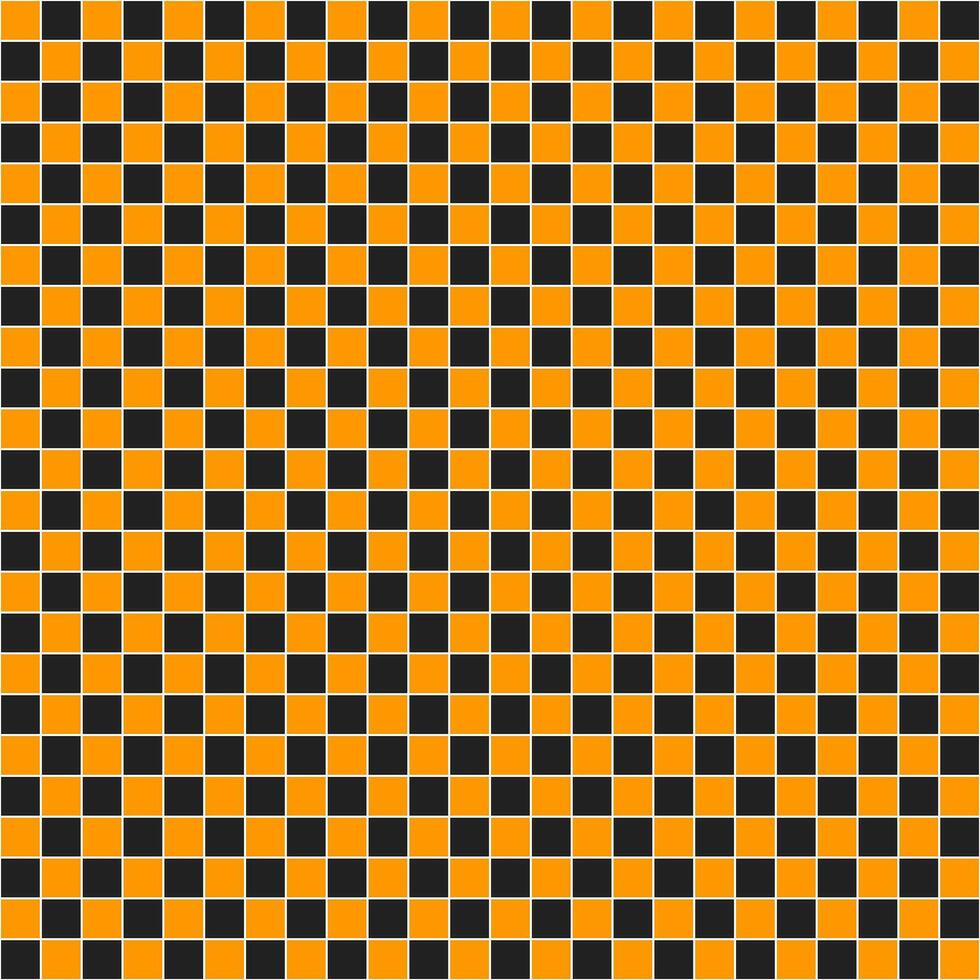 Orange and black tile background, Mosaic tile background, Tile background, Seamless pattern, Mosaic seamless pattern, Mosaic tiles texture or background. Bathroom wall tiles, swimming pool tiles. vector