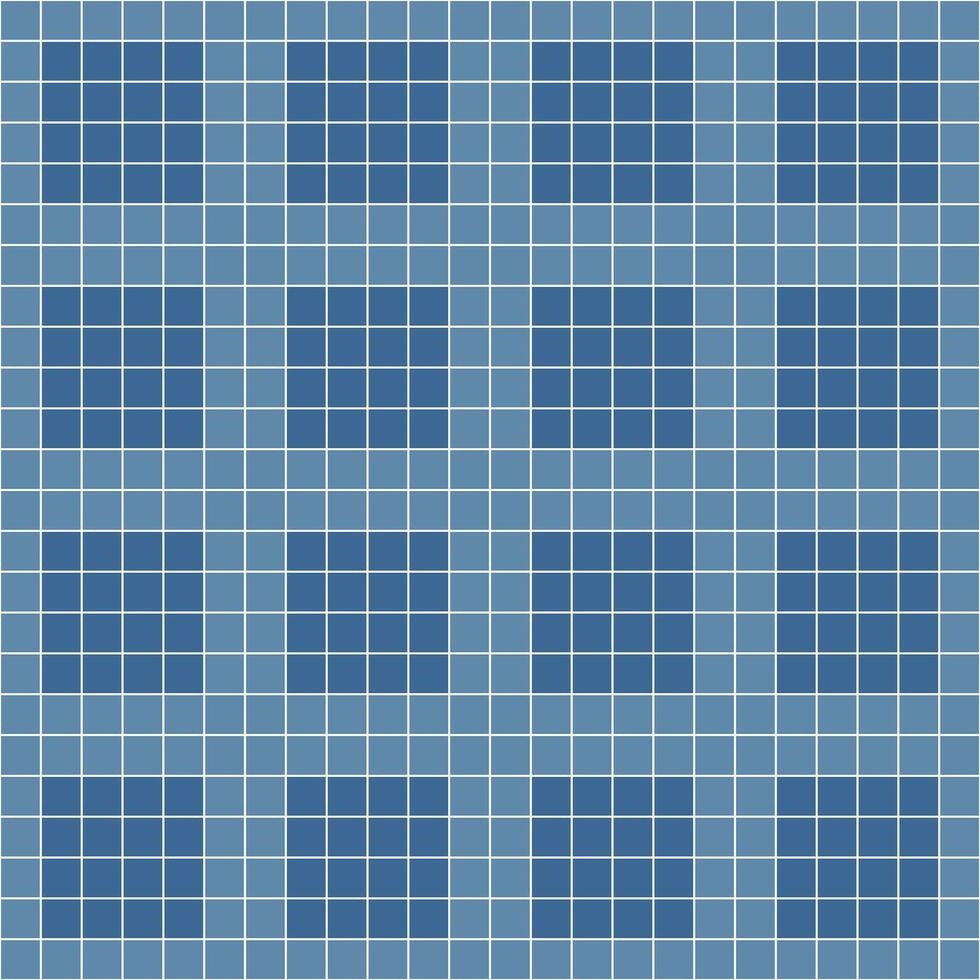 Navy blue tile background, Mosaic tile background, Tile background, Seamless pattern, Mosaic seamless pattern, Mosaic tiles texture or background. Bathroom wall tiles, swimming pool tiles. vector