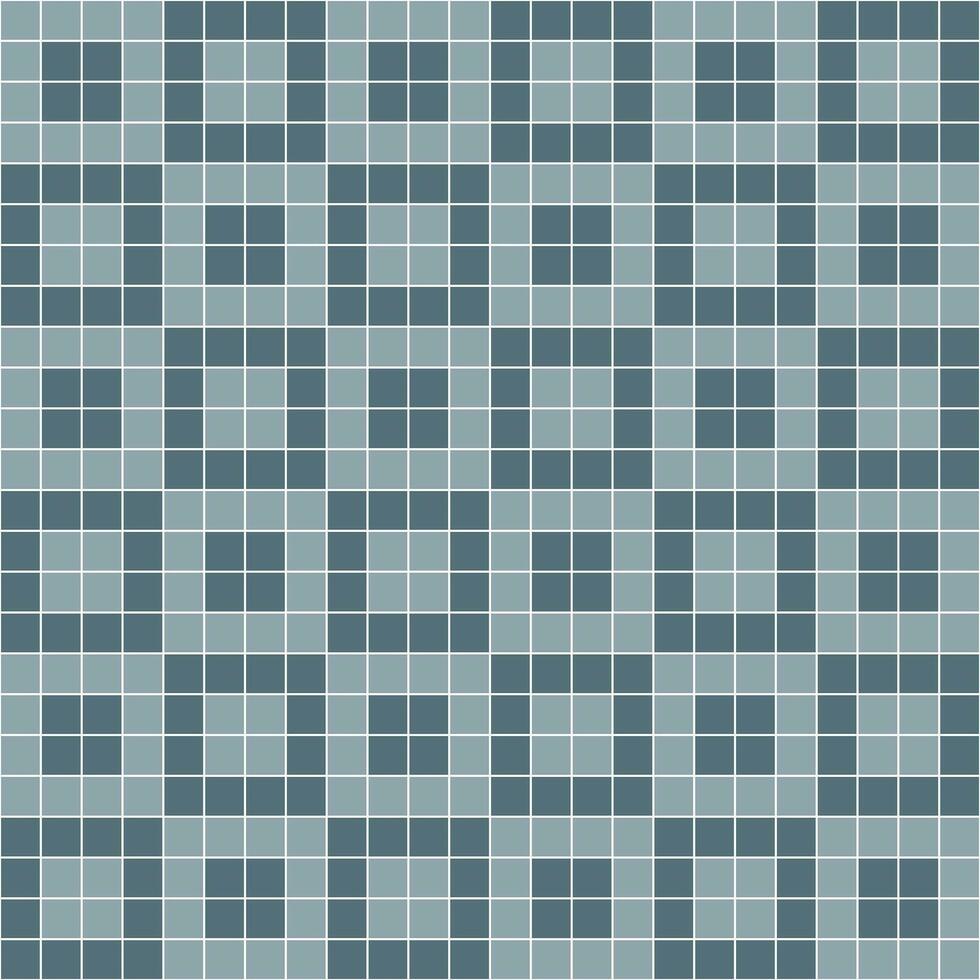 Grey tile background, Mosaic tile background, Tile background, Seamless pattern, Mosaic seamless pattern, Mosaic tiles texture or background. Bathroom wall tiles, swimming pool tiles. vector