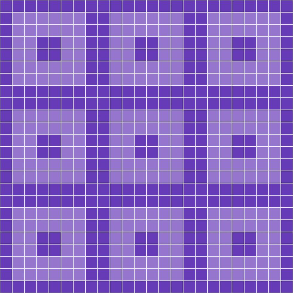 Purple tile background, Mosaic tile background, Tile background, Seamless pattern, Mosaic seamless pattern, Mosaic tiles texture or background. Bathroom wall tiles, swimming pool tiles. vector