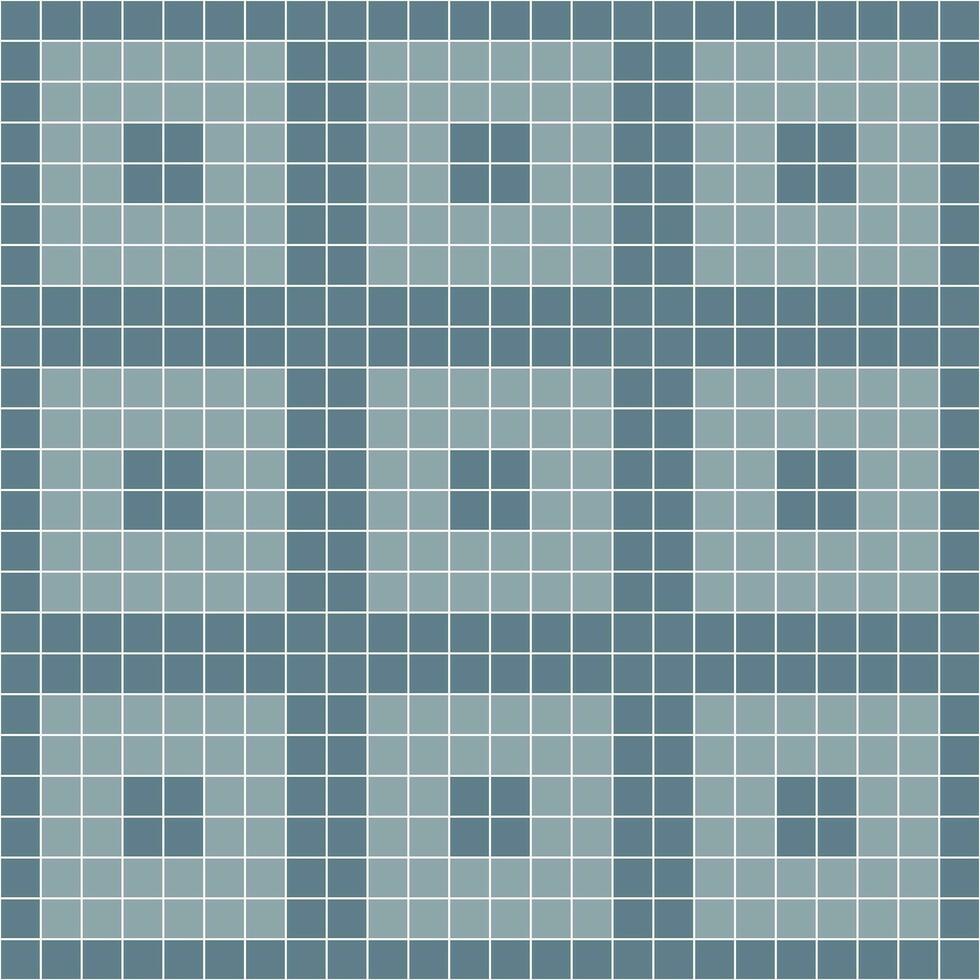 Grey tile background, Mosaic tile background, Tile background, Seamless pattern, Mosaic seamless pattern, Mosaic tiles texture or background. Bathroom wall tiles, swimming pool tiles. vector