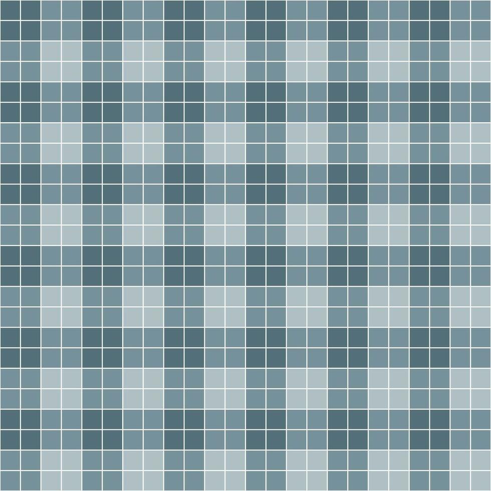Grey tile background, Mosaic tile background, Tile background, Seamless pattern, Mosaic seamless pattern, Mosaic tiles texture or background. Bathroom wall tiles, swimming pool tiles. vector