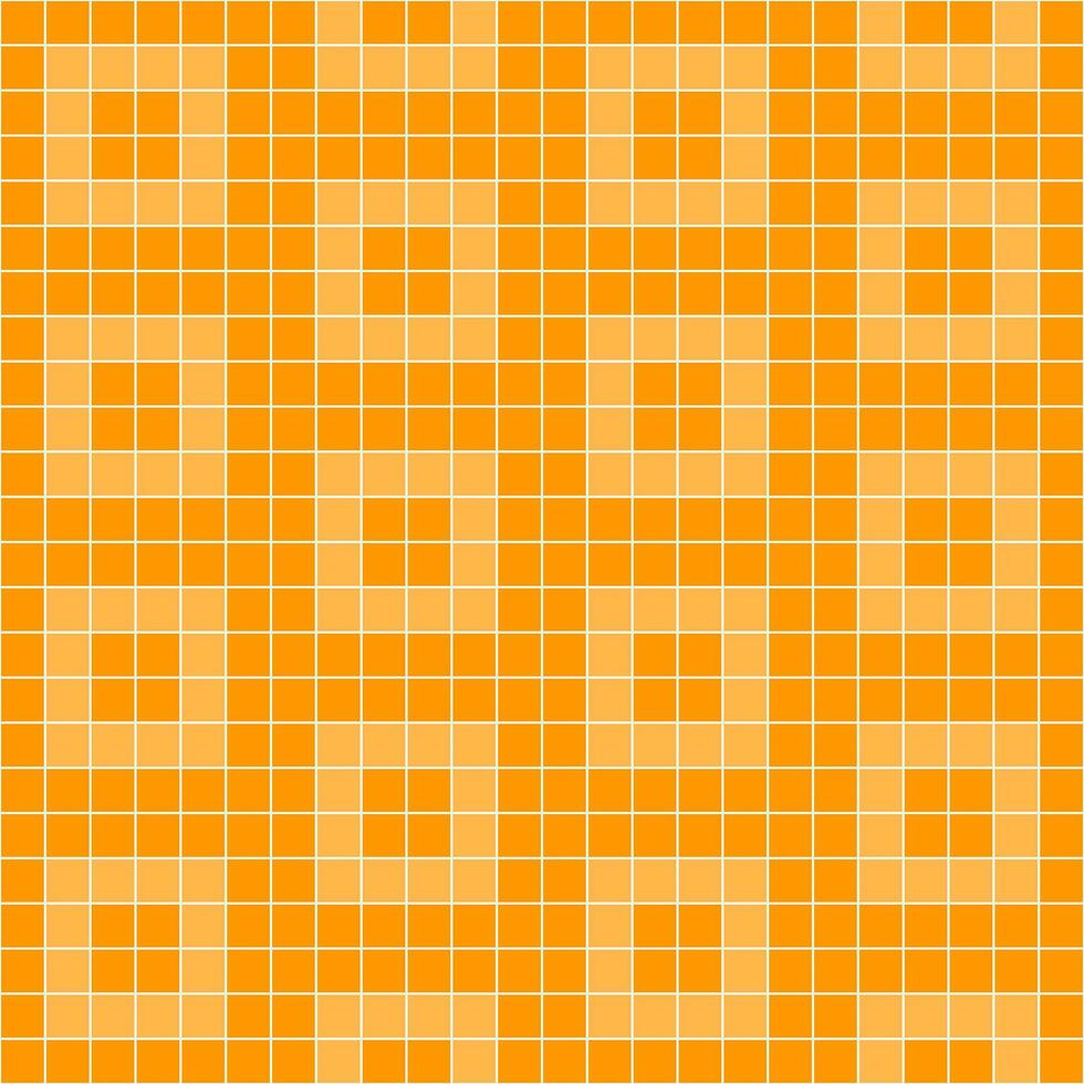 Orange tile background, Mosaic tile background, Tile background, Seamless pattern, Mosaic seamless pattern, Mosaic tiles texture or background. Bathroom wall tiles, swimming pool tiles. vector