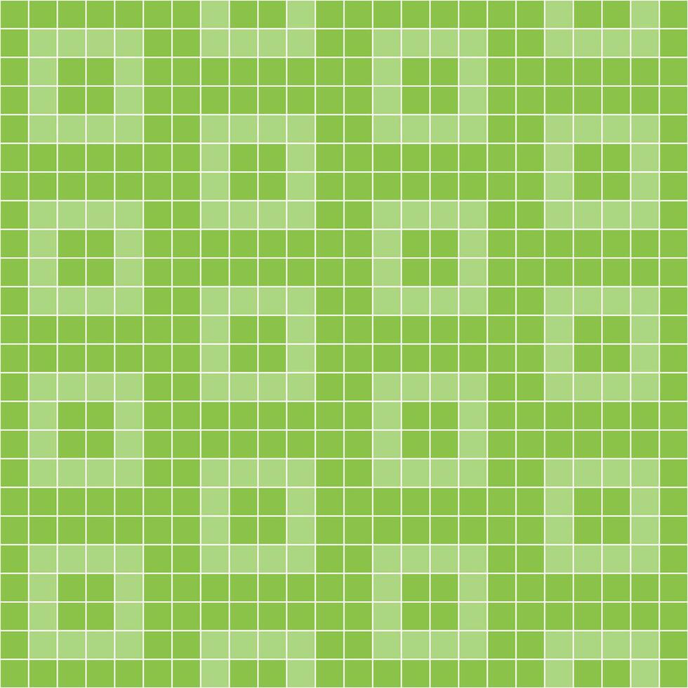 Light green tile background, Mosaic tile background, Tile background, Seamless pattern, Mosaic seamless pattern, Mosaic tiles texture or background. Bathroom wall tiles, swimming pool tiles. vector