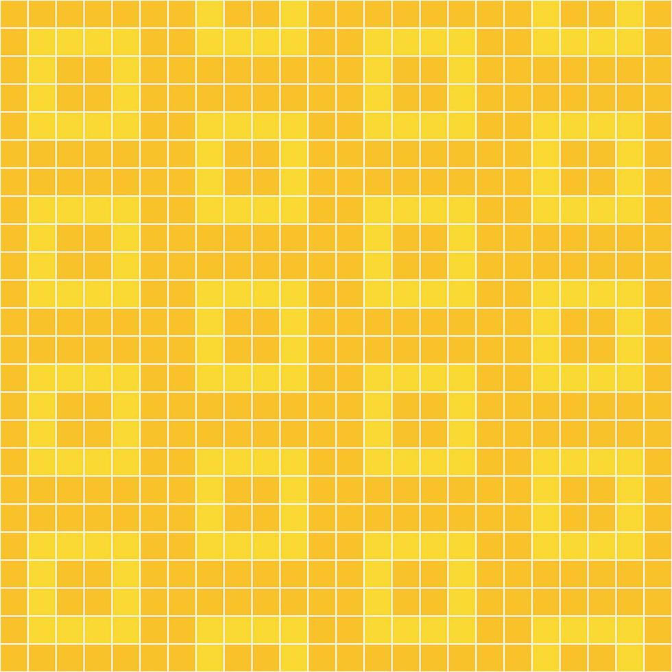 Yellow tile background, Mosaic tile background, Tile background, Seamless pattern, Mosaic seamless pattern, Mosaic tiles texture or background. Bathroom wall tiles, swimming pool tiles. vector